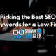Picking the Best SEO Keywords for a Law Firm